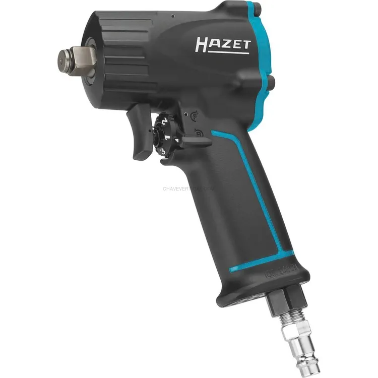 Chave de Impacto Pneumática Compacta HAZET 1/2″ 1100Nm Chave de Impacto Pneumática Compacta HAZET 1/2″ 1100Nm