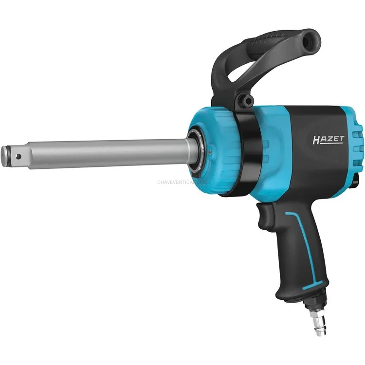 Chave de impacto pneumática HAZET 3/4″ veio longo 3800Nm Chave de impacto pneumática HAZET 3/4″ veio longo 3800Nm