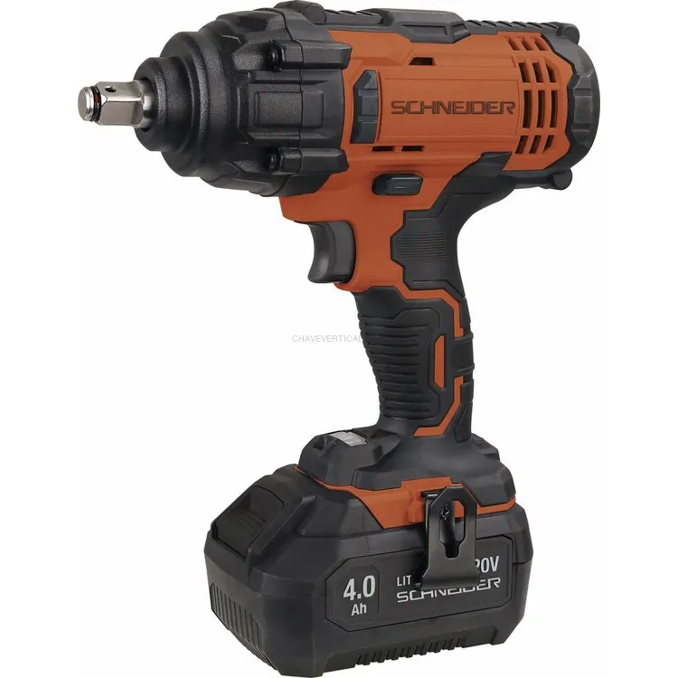 Chave de Impacto SCHNEIDER 1/2″ 20V 470/650Nm 4Ah