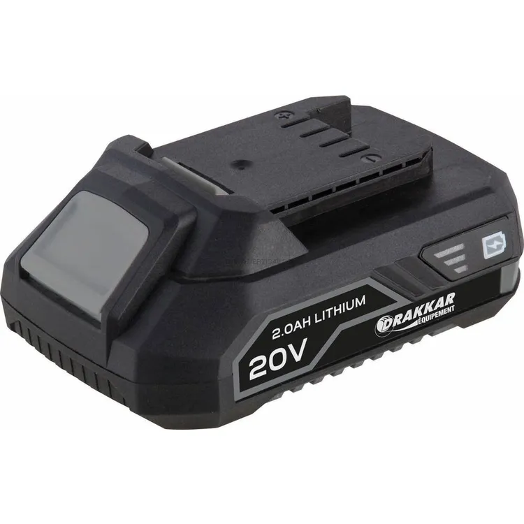 Coluna de Obra Portátil DRAKKAR 80W Bluetooth 5.0 DAB+ 2Ah