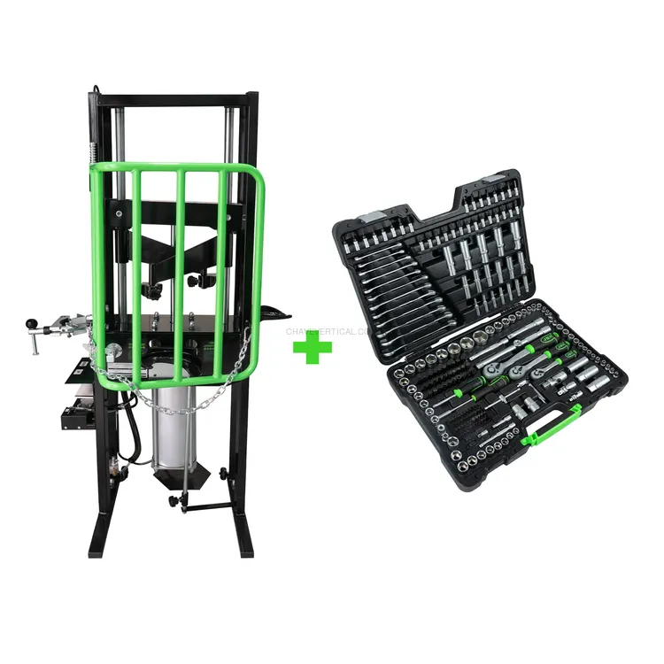Compressor de Molas Pneumático JBM 1 Tonelada com Mala de Ferramentas 216 Peças Compressor de Molas Pneumático JBM 1 Tonelada com Mala de Ferramentas 216 Peças