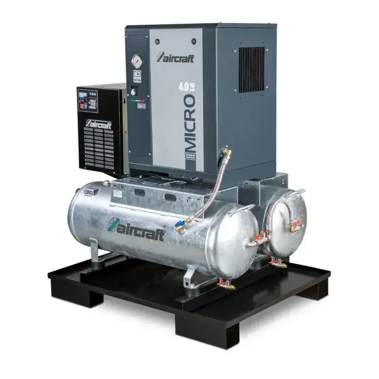 Compressor de Parafuso A-DUO-MICRO SE 4.0-08 AIRCRAFT 400V 580 l/min 8 bar Compressor de Parafuso A-DUO-MICRO SE 4.0-08 AIRCRAFT 400V 580 l/min 8 bar