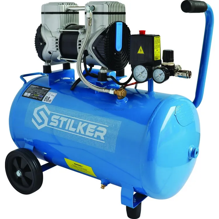 Compressor Silencioso STILKER 50L 2CV 230V 8bar