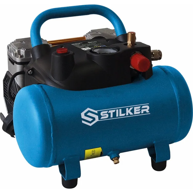 Compressor Silencioso STILKER 6L 1,5CV 230V 8 Bar Compressor Silencioso STILKER 6L 1,5CV 230V 8 Bar