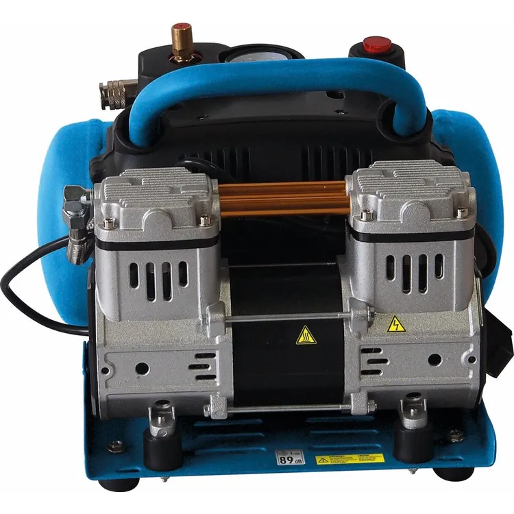 Compressor Silencioso STILKER 6L 1,5CV 230V 8 Bar