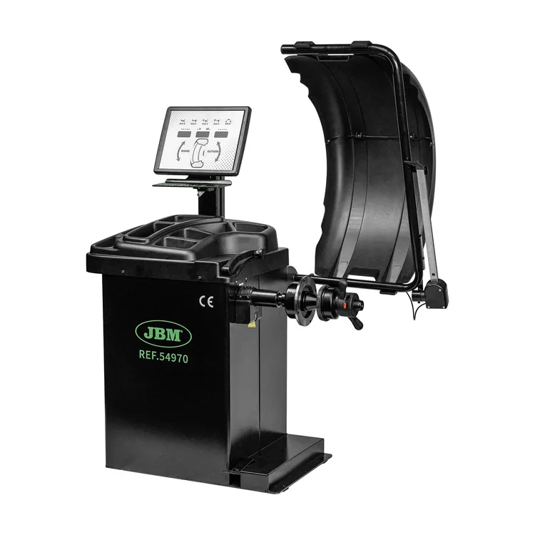 Conjunto de Equipamento de Oficina JBM com Equilibradora Digital, Desmontadora de Pneus e Cadeira