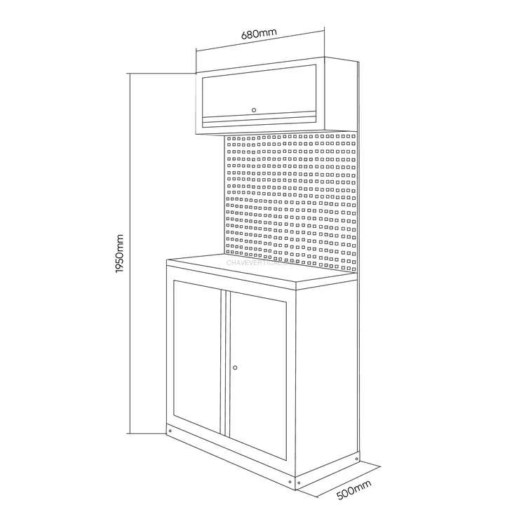 Conjunto de Móveis Modulares 7 Peças JBM