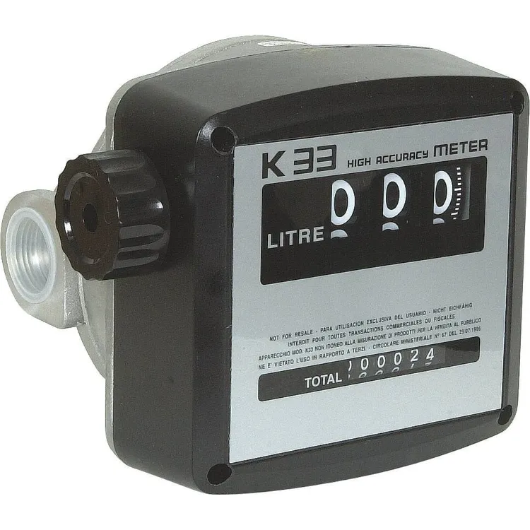 Contador Mecânico para Gasóleo PIUSI 3 Dígitos 1" F 20-120L/min