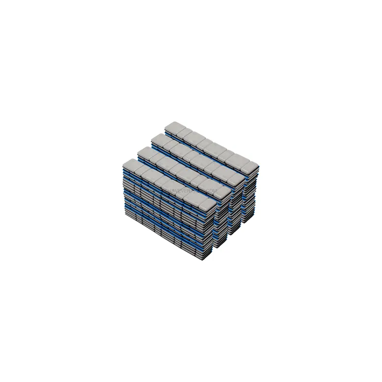 Contrapesos Adesivos KROFTOOLS Aço Cinzento (5+10)g x 4 100 Peças Contrapesos Adesivos KROFTOOLS Aço Cinzento (5+10)g x 4 100 Peças