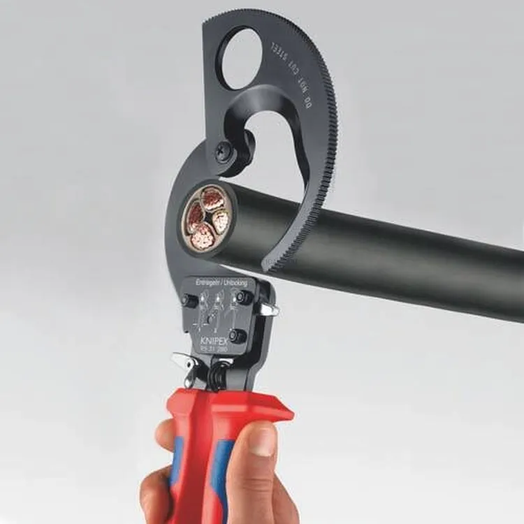 Corta-Cabos de Roquete KNIPEX 250mm Ø32mm