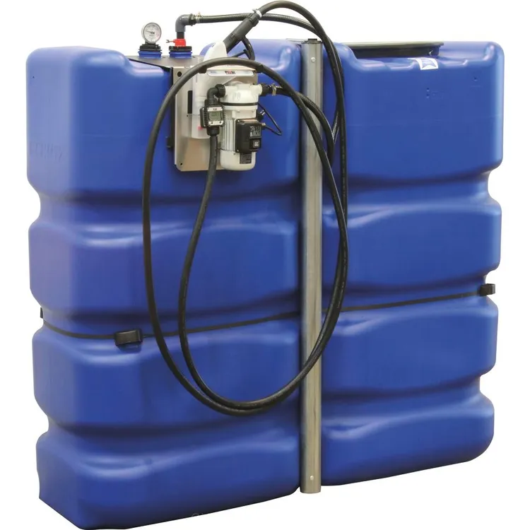 Depósito AdBlue® PIUSI 2000 L Parede Simples 230 V 34 L/min