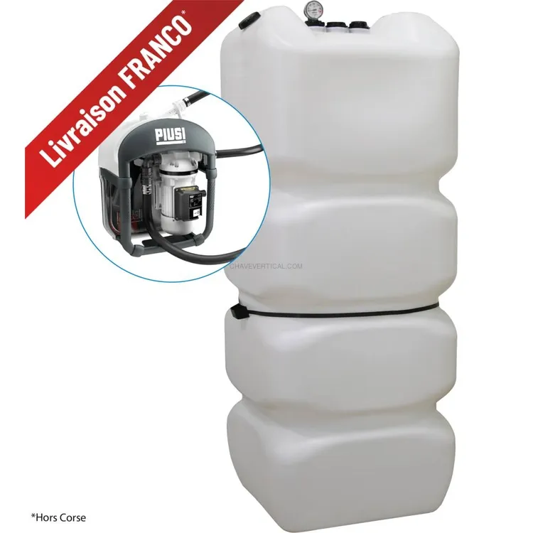 Depósito de AdBlue PIUSI 1000 L PEHD Parede Simples 230 V 34 L/MIN Depósito de AdBlue PIUSI 1000 L PEHD Parede Simples 230 V 34 L/MIN