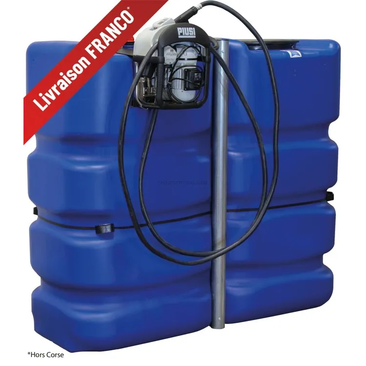 Depósito de AdBlue PIUSI 2000 L PEHD Parede Simples 230 V 32 L/MIN