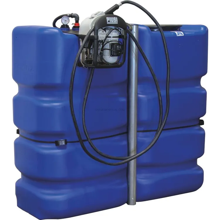 Depósito de AdBlue PIUSI 2000 L PEHD Parede Simples 230 V 32 L/MIN