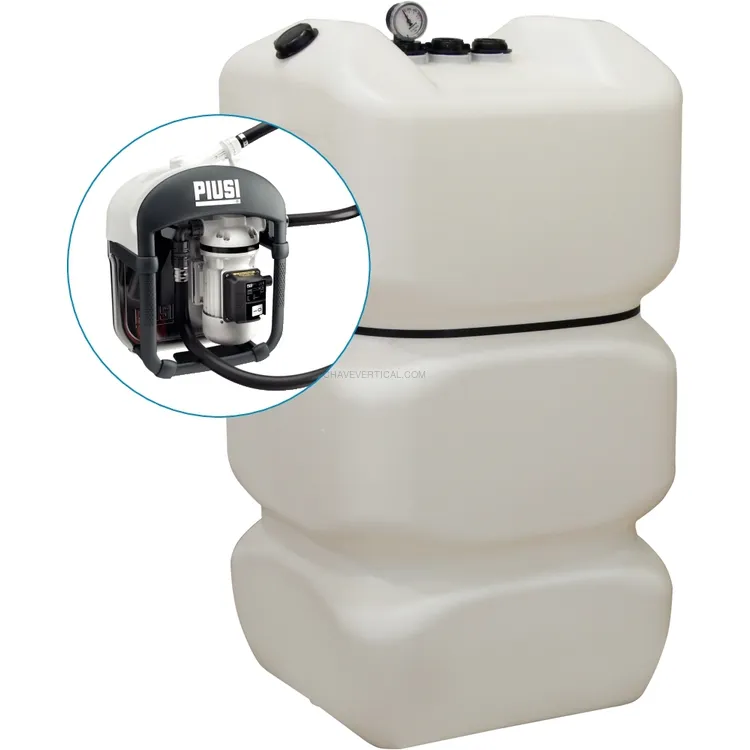 Depósito de AdBlue PIUSI 600 L PEHD Parede Simples 230 V 34 L/MIN