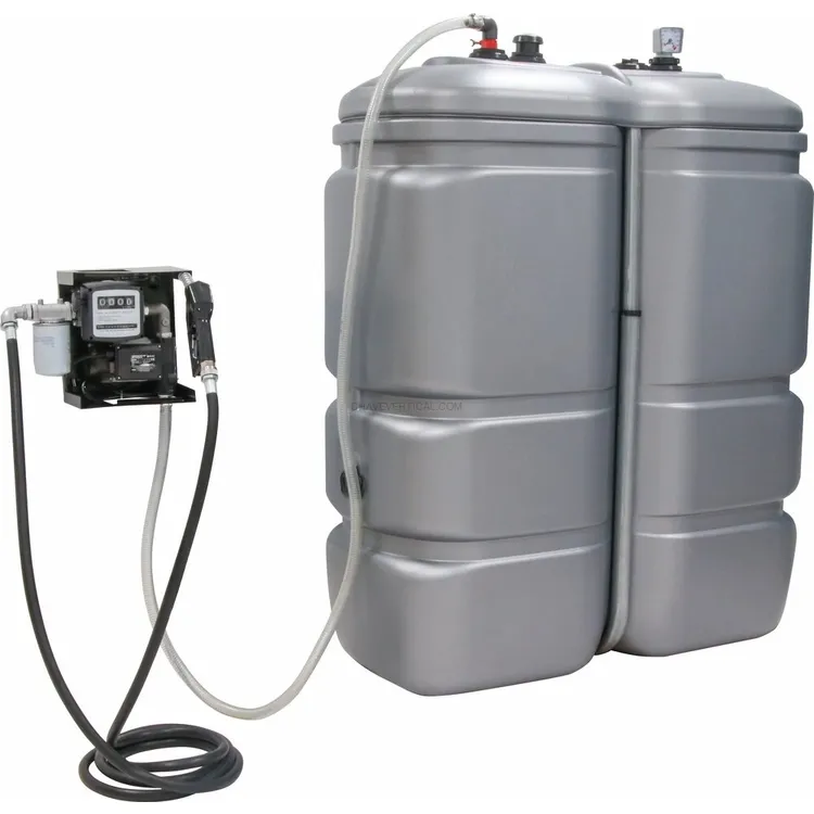Depósito de Armazenamento Gasóleo STILKER PEHD 1000L com Estação 230V 50 l/min Depósito de Armazenamento Gasóleo STILKER PEHD 1000L com Estação 230V 50 l/min