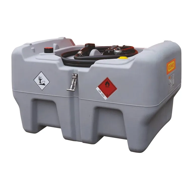 Depósito de Combustível PE 440L com Kit Bomba 12V 45L/min e Pistola Automática Depósito de Combustível PE 440L com Kit Bomba 12V 45L/min e Pistola Automática