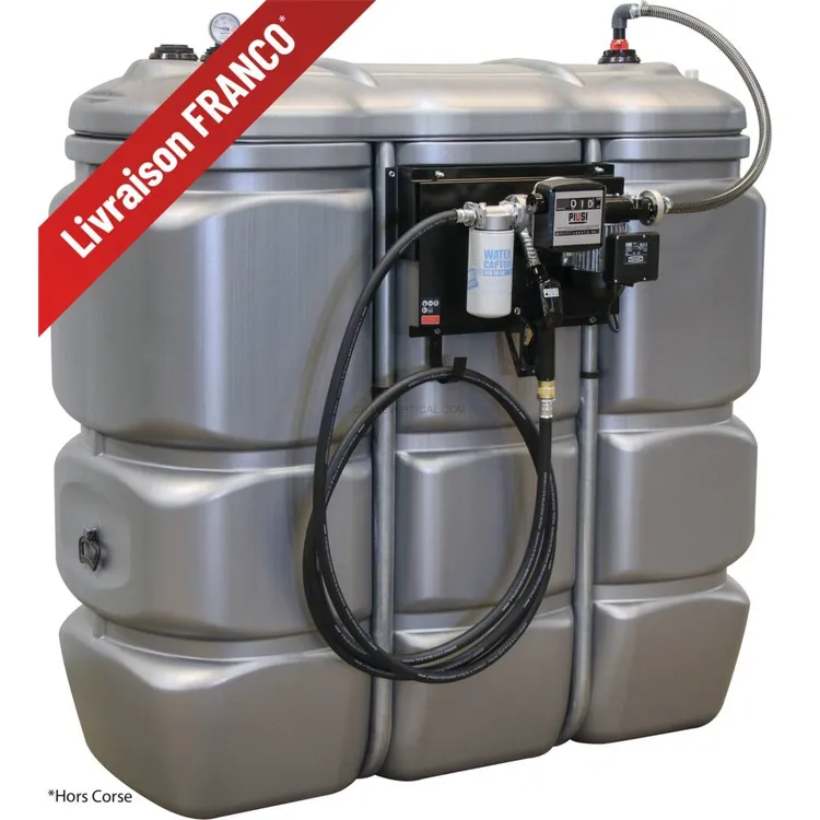 Depósito de Combustível PIUSI 1500 L Dupla Parede 230 V 70 L/min Depósito de Combustível PIUSI 1500 L Dupla Parede 230 V 70 L/min