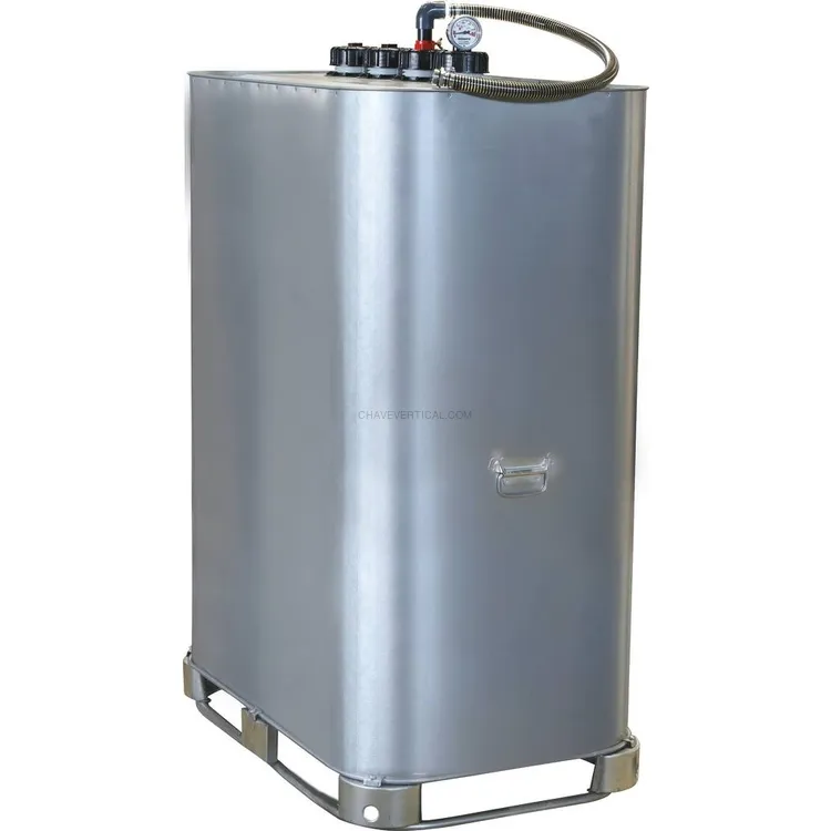 Depósito de Gasóleo de Parede Dupla Galvanizado SOD 1000L Pré-Equipado
