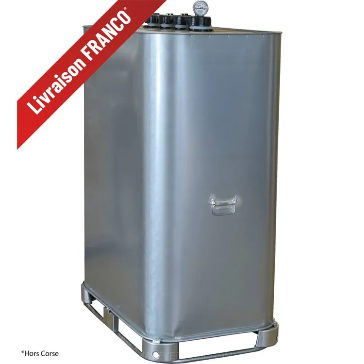 Depósito de Gasóleo Galvanizado Parede Dupla 1000L