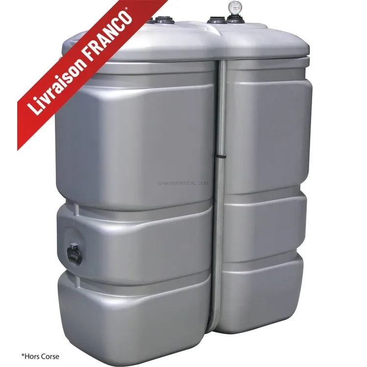 Depósito de gasóleo SCHUTZ 1000L PEHD dupla parede Depósito de gasóleo SCHUTZ 1000L PEHD dupla parede