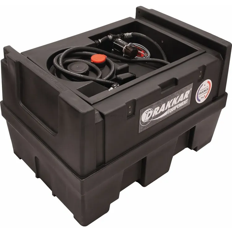 Depósito Móvel de Gasóleo DRAKKAR 400 L 12 V 45 L/MIN sem Cobertura