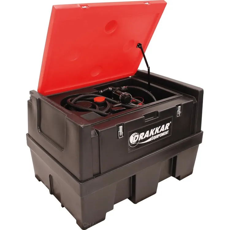 Depósito Móvel de Gasóleo DRAKKAR 400 L 12 V 45 L/MIN Depósito Móvel de Gasóleo DRAKKAR 400 L 12 V 45 L/MIN