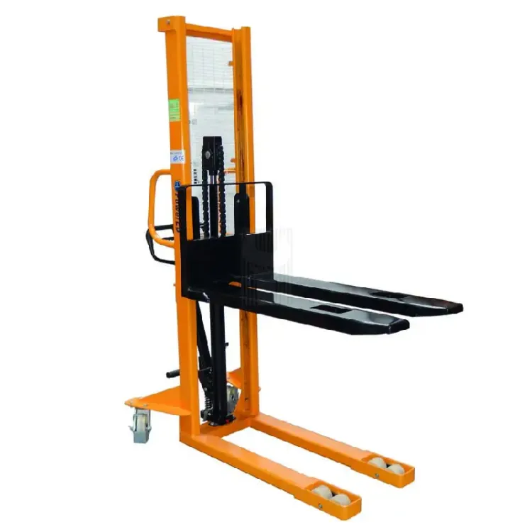 Empilhador Manual POWERED PMS1000 1000kg 1600mm Empilhador Manual POWERED PMS1000 1000kg 1600mm