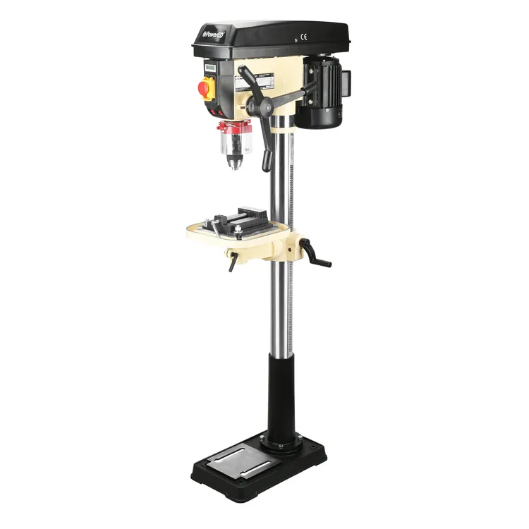 Engenho de furar de coluna POWERED PDP51025GV 230V velocidade variável Ø25mm Engenho de furar de coluna POWERED PDP51025GV 230V velocidade variável Ø25mm
