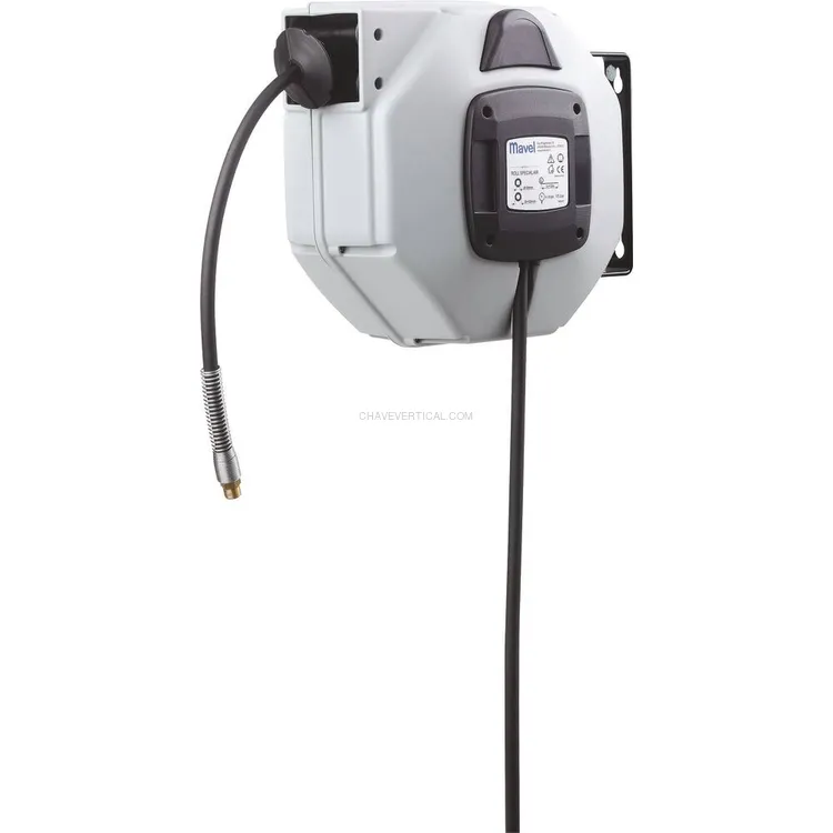 Enrolador Automático de Mangueira de Ar MAVEL 12+1m 10 bar 8x12mm
