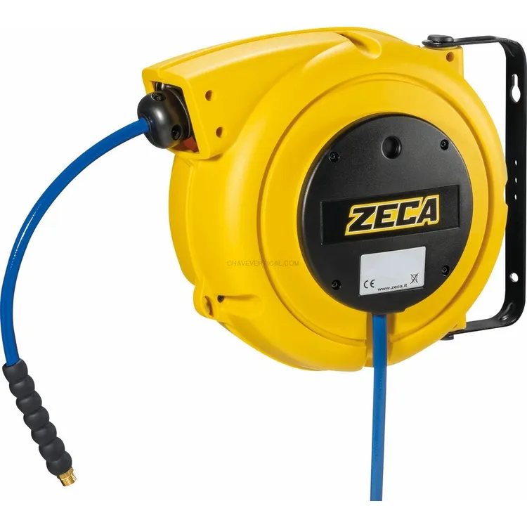 Enrolador Automático ZECA Ar e Água 8mm 10m 15bar Enrolador Automático ZECA Ar e Água 8mm 10m 15bar