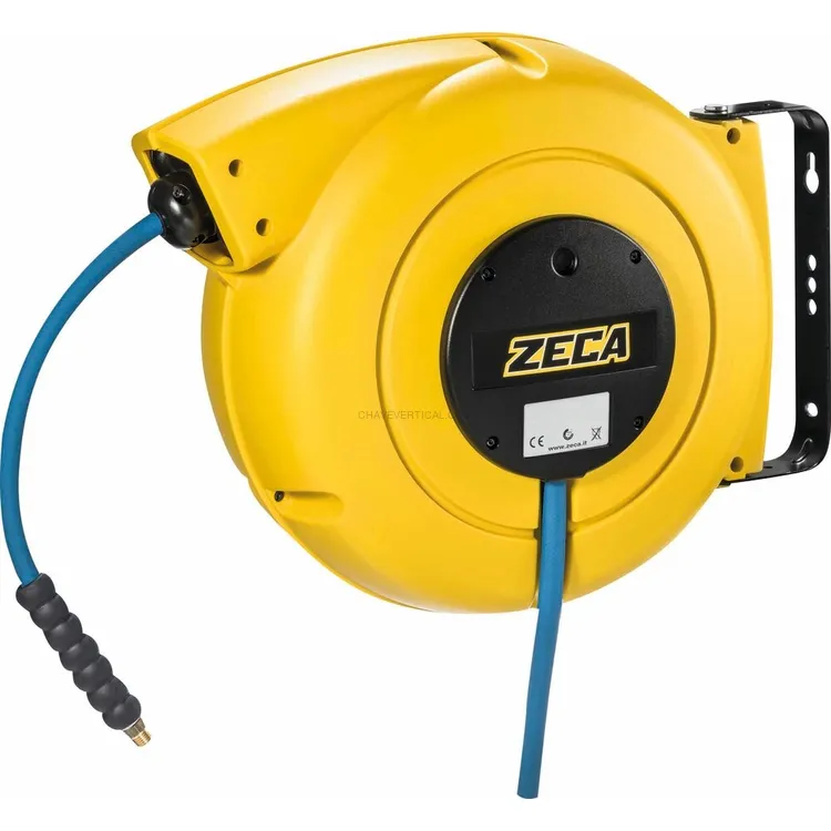 Enrolador Automático ZECA FLEX Ar e Água 10mm 15m 15bar Enrolador Automático ZECA FLEX Ar e Água 10mm 15m 15bar