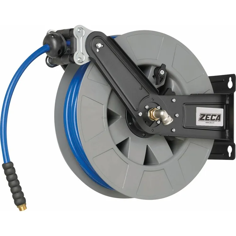 Enrolador de Mangueira ZECA Ar/Água 12,5mm 20m 1/2″ Enrolador de Mangueira ZECA Ar/Água 12,5mm 20m 1/2″