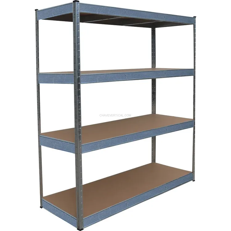 Estante Metálica STILKER 4 Prateleiras 1500x600x1800mm 2000kg Estante Metálica STILKER 4 Prateleiras 1500x600x1800mm 2000kg