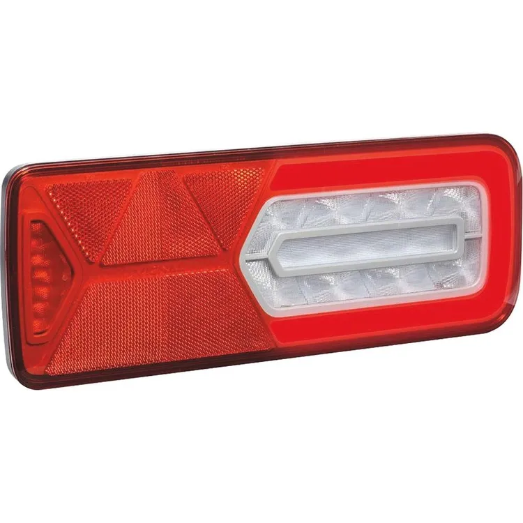 Farolim Traseiro Retangular VIGNAL LC12 Direito LED 24V 7 Funções com Conector AMP1.5 7 Vias Farolim Traseiro Retangular VIGNAL LC12 Direito LED 24V 7 Funções com Conector AMP1.5 7 Vias