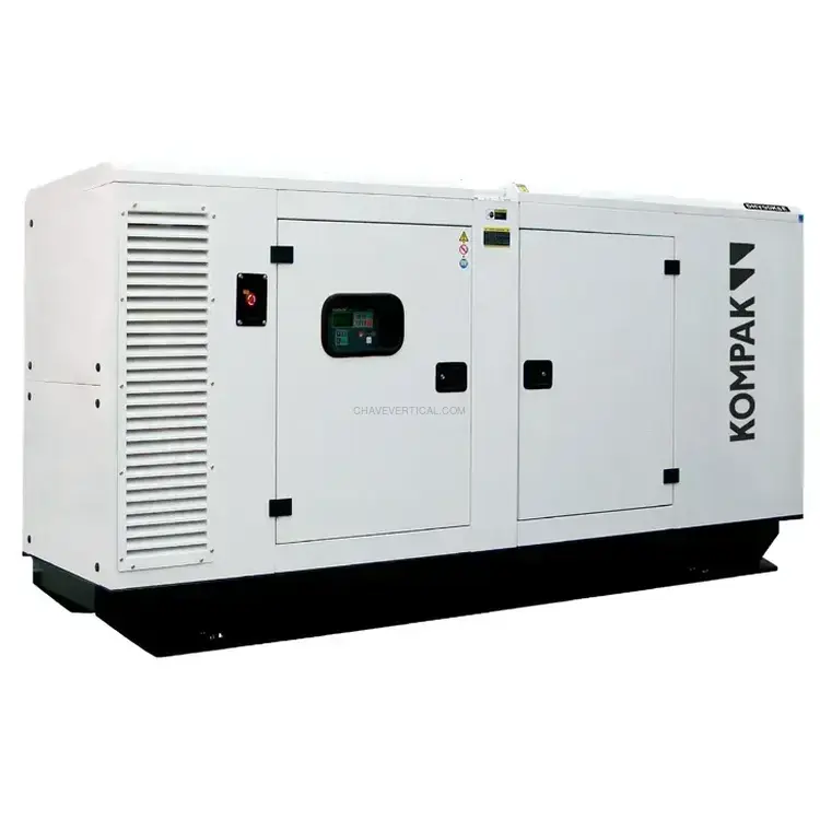 Gerador de Emergência KOMPAK DG14KSE 12,5kVA 400V 1500RPM Gerador de Emergência KOMPAK DG14KSE 12,5kVA 400V 1500RPM