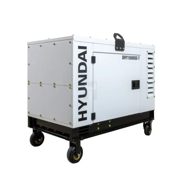 GERADOR DIESEL 15KVA MONO TRIFÁSICO HYUNDAI