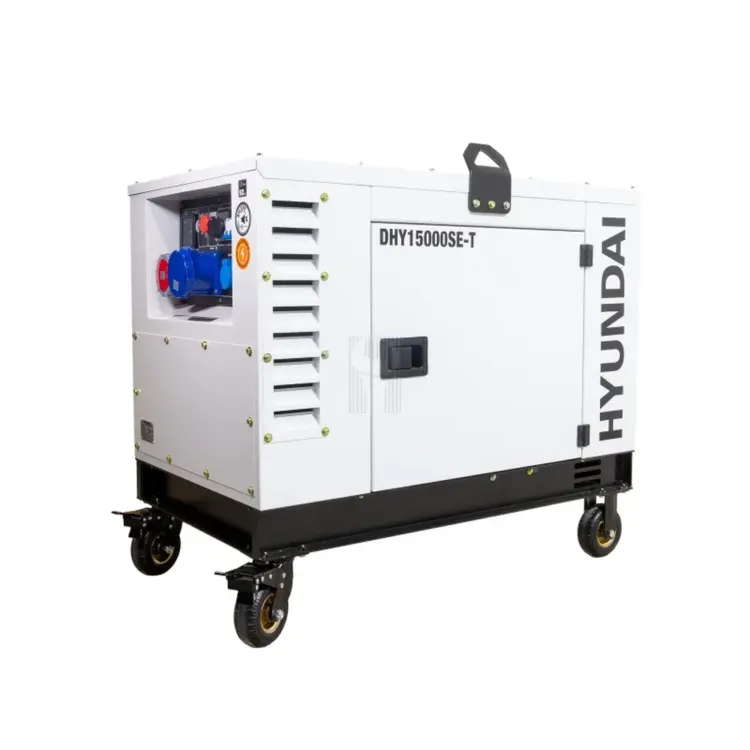 GERADOR DIESEL 15KVA MONO TRIFÁSICO HYUNDAI GERADOR DIESEL 15KVA MONO TRIFÁSICO HYUNDAI