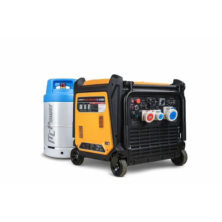 Gerador Inverter KOMPAK KP-KGG120Ei-DF 12kW Dual Fuel 230V/400V