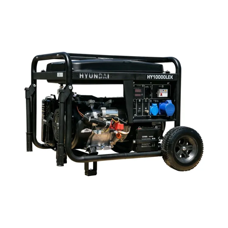 Gerador Monofásico Hyundai 8000W 230V 16HP Gerador Monofásico Hyundai 8000W 230V 16HP