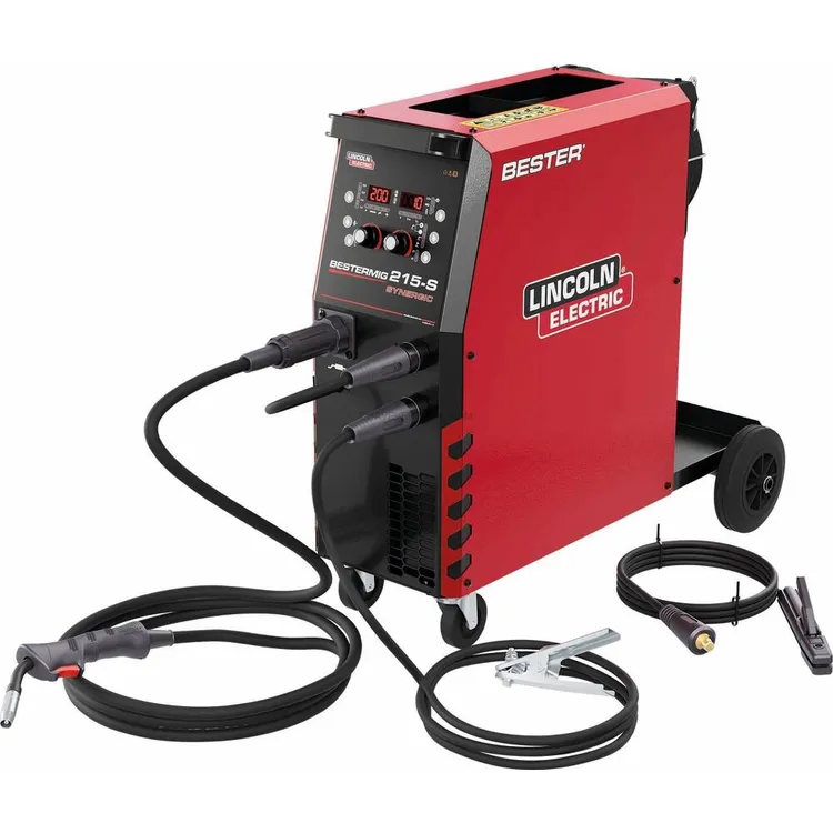 Inverter de Soldadura MIG-MAG/TIG Lift/MMA Synergic 215-S 230V Inverter de Soldadura MIG-MAG/TIG Lift/MMA Synergic 215-S 230V