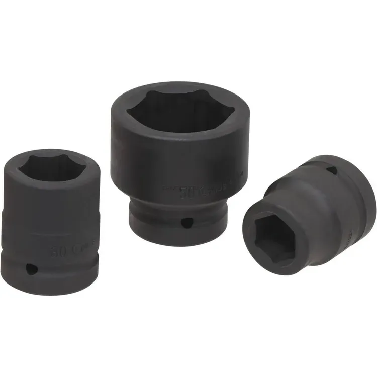 Jogo de Chaves de Caixa de Impacto DRAKKAR 1 Polegada 24 a 50mm 9 Peças