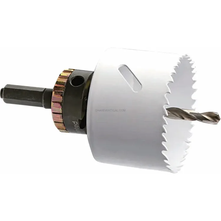 Jogo de Serras Craneanas Bimetal DIAGER 8% Cobalto 19-68mm - 9 Peças