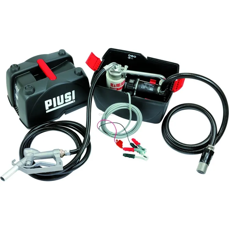 Kit Bomba de Gasóleo PIUSI 12V 50L/min em Caixa PVC Kit Bomba de Gasóleo PIUSI 12V 50L/min em Caixa PVC