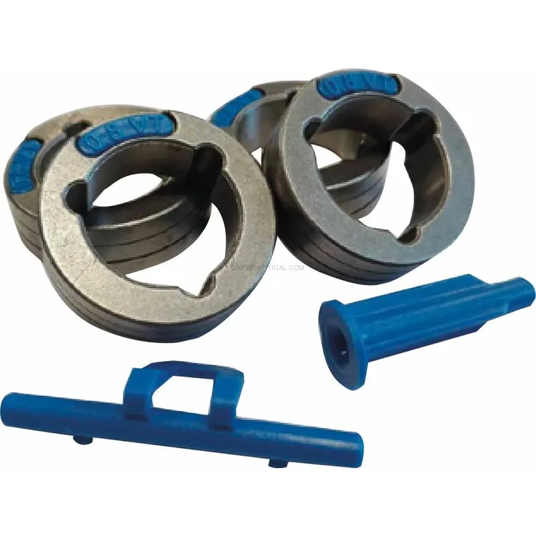 Kit de 4 Roletes MIG 1,0/1,2mm para Fio Maciço Kit de 4 Roletes MIG 1,0/1,2mm para Fio Maciço