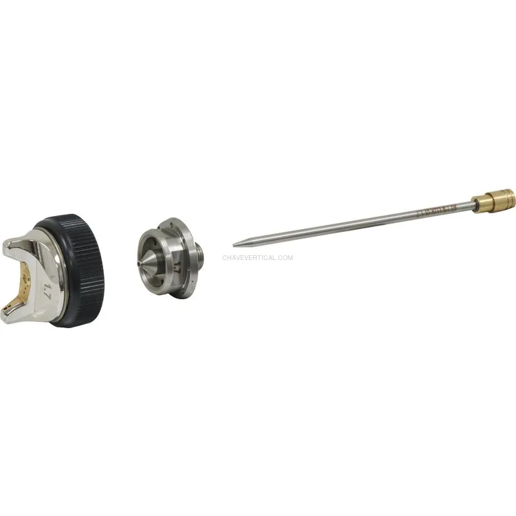 Kit de Bico DRAKKAR 1,7mm para Pistola de Pintura Kit de Bico DRAKKAR 1,7mm para Pistola de Pintura