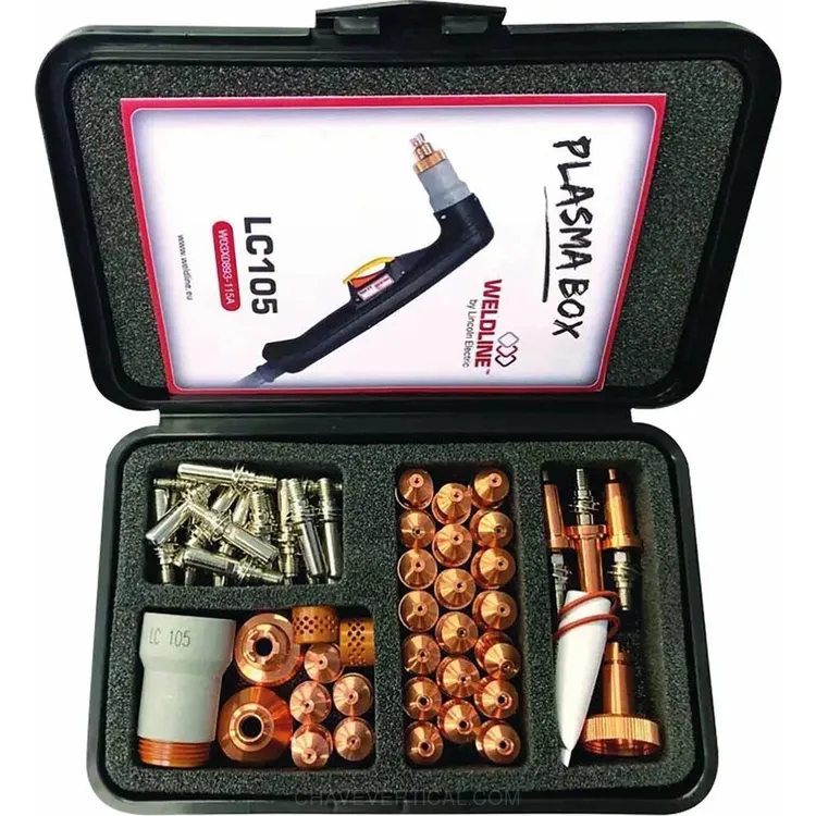 Kit de Consumíveis para Tocha Plasma LC105 Kit de Consumíveis para Tocha Plasma LC105
