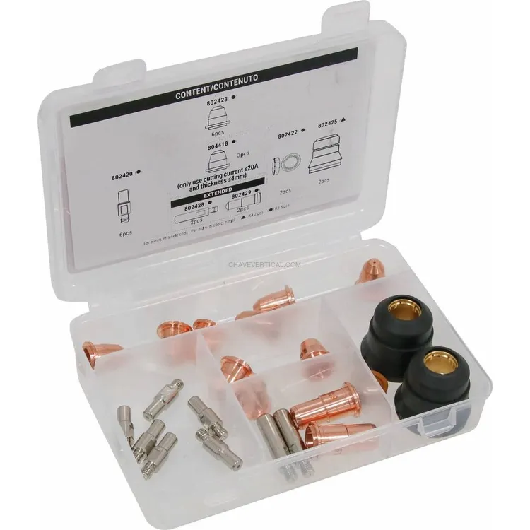 Kit de Consumíveis SCHNEIDER para Cortador Plasma 40 - 26 Peças