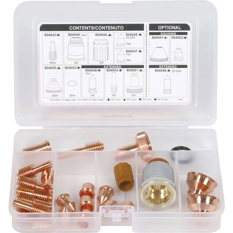 Kit de Consumíveis TELWIN para Corte Plasma Tocha PV