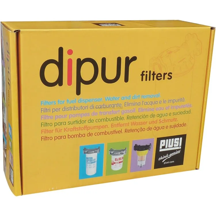 Kit de Filtros para Gasóleo PIUSI 70L/min 30µ 1″G